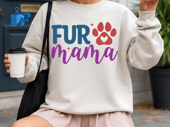 Fur Mama SVG: Cute Graphics for T-Shirt Designs