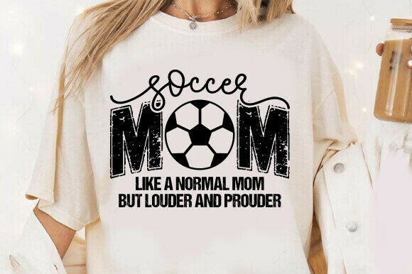 Louder Mom Graphics for T-Shirt Designs