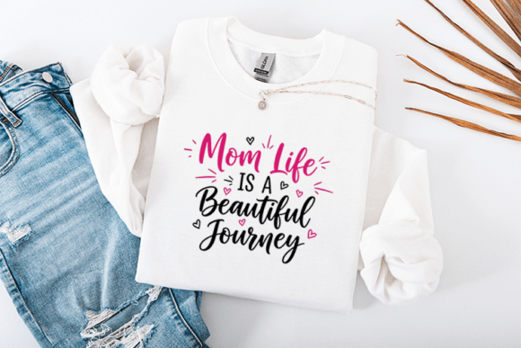 Mom Life SVG: Graphics for T-Shirt Designs & Branding