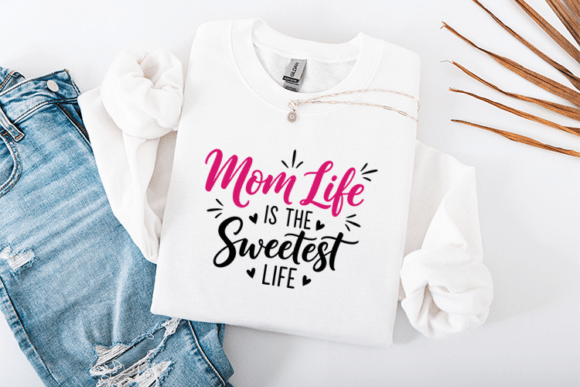 Mom Life SVG: Sweet Graphics for T-Shirt Designs
